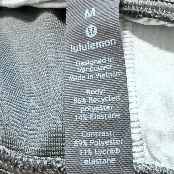 Lululemon T.H.E. Short 9" Linerless M Graphite Grey Multi - Picture 2 of 7